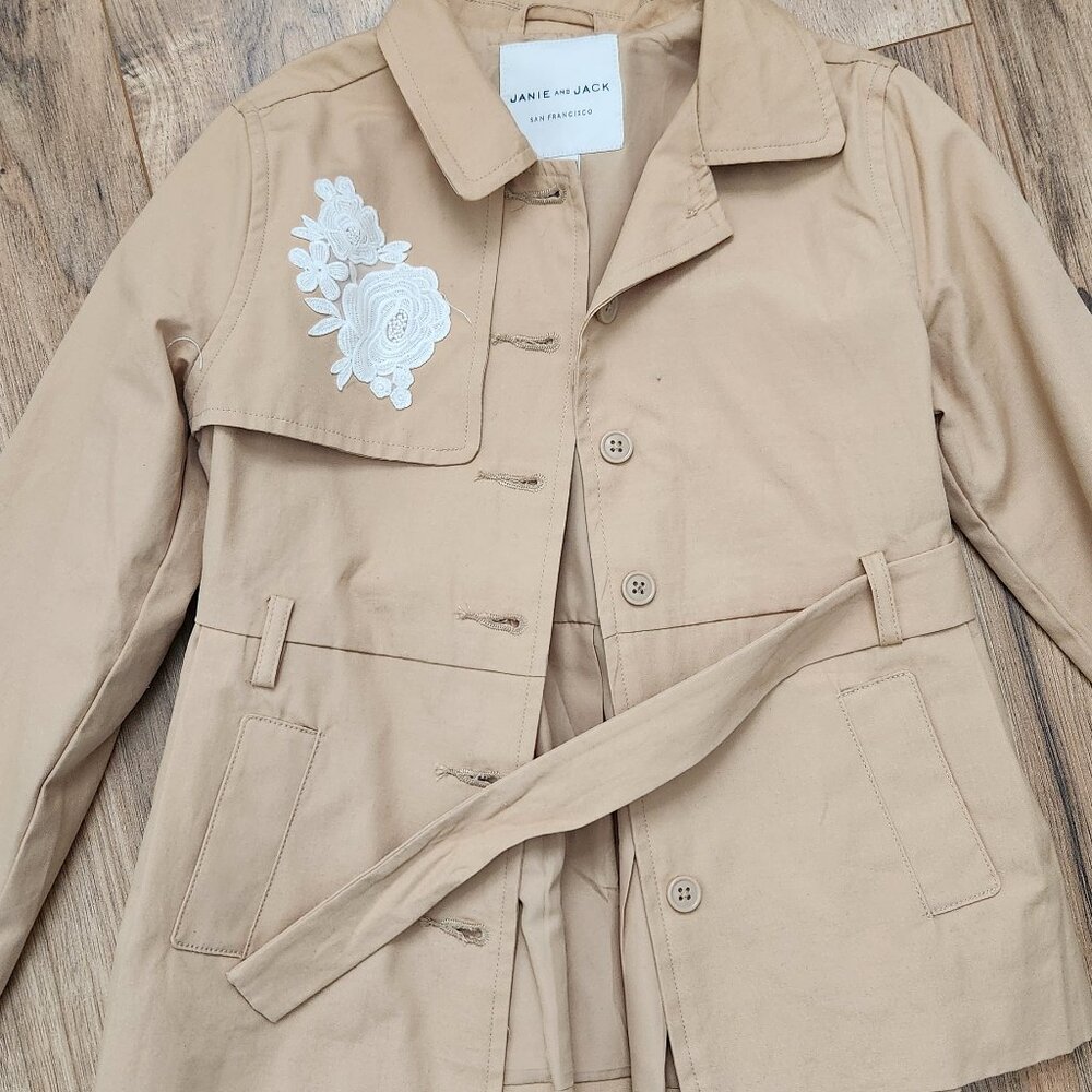 Janie and Jack Toddler Trench Coat